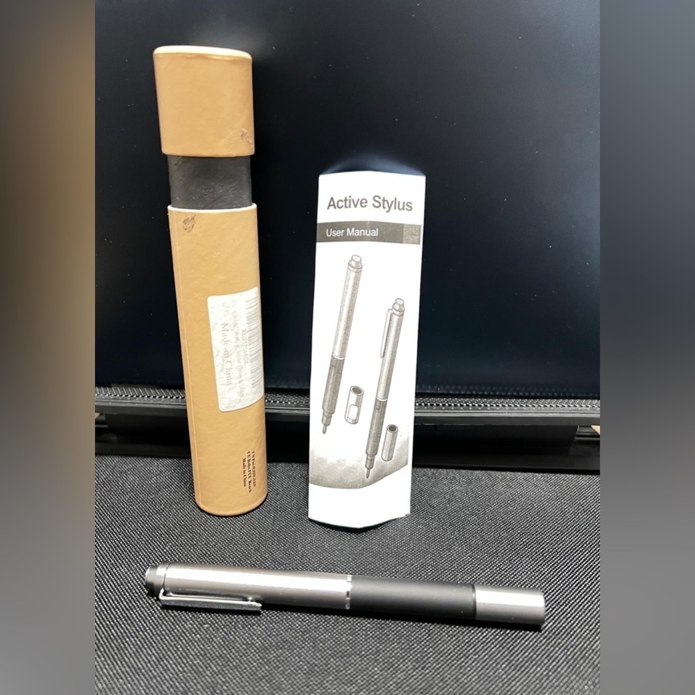 Black and Silver Active Stylus Pen